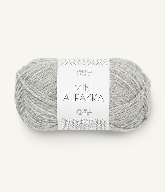 Hovedbilde Mini Alpakka 1032 Light Grey Melange